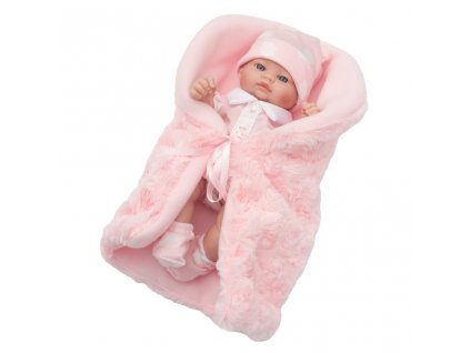Luxusní dětská panenka-miminko Berbesa Anička 28cm