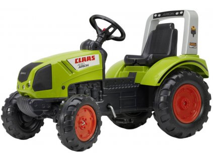 FALK Traktor Claas Arion 430 šlapací Zelený vozítko s klaksonem