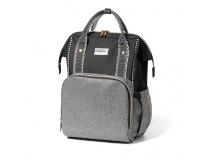 Batoh, taška ke kočárku Oslo Style + přebalovací podložka zdarma- šedá