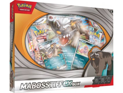 ADC Pokémon TCG: Mabosstiff ex Box set 4x booster s doplňky
