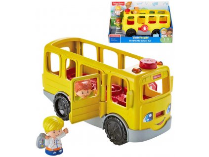 FISHER PRICE Baby Little People Školní autobus na baterie Světlo Zvuk