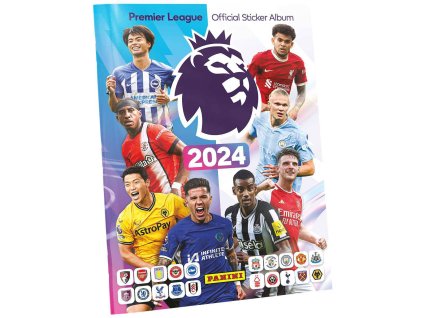 PANINI PREMIER LEAGUE 2024 Sběratelské samolepkové album + samolepky