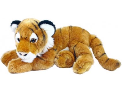 PLYŠ Tygr ležící 40cm exkluzivní kolekce *PLYŠOVÉ HRAČKY*