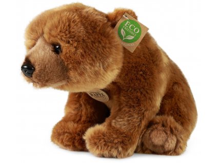 PLYŠ Medvěd Grizzly 30cm Eco-Friendly *PLYŠOVÉ HRAČKY