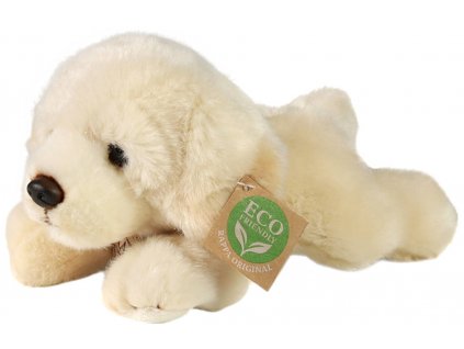 PLYŠ Pes Labrador ležící 20cm Eco-Friendly *PLYŠOVÉ HRAČKY