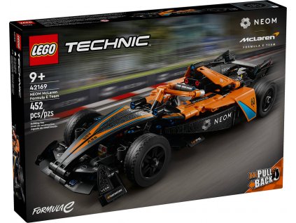 LEGO TECHNIC NEOM Auto McLaren Formula E Race Car 42169 STAVEBNICE