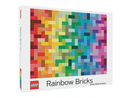 Chronicle Books Puzzle LEGO® duhové kostky 1000 dílků