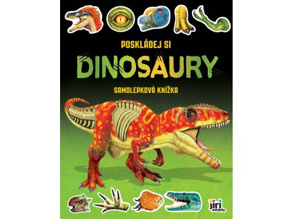 JIRI MODELS Poskládej si dinosauři samolepková knížka