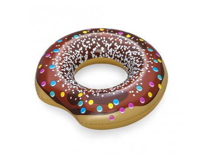 Dětský velký nafukovací kruh Bestway DONUT 107cm brown