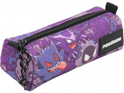 Penál Pokémon Gengar pouzdro na zip dětské školní potřeby