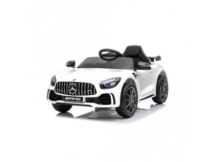 Elektrické autíčko Baby Mix Mercedes-Benz GTR-S AMG white