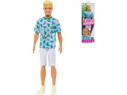 MATTEL BRB Barbie panák Ken model modré tričko letní obleček