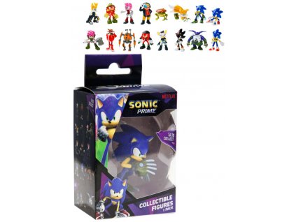 Ježek Sonic Prime (Sonic the Hedgehog) figurka plastová 16 druhů