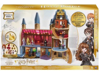 SPIN MASTER Hrad Harry Potter set s figurkou a doplňky na baterie Světlo Zvuk