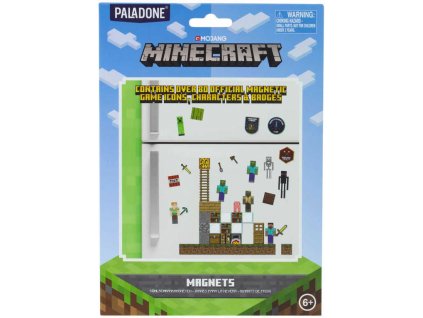 Magnetky dětské Minecraft sada 80ks dekorace