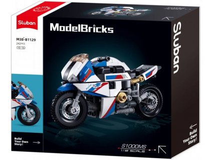 SLUBAN Model Bricks Motorka 1000RR 242 dílků STAVEBNICE