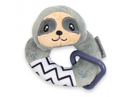 Dětské plyšové chrastítko New Baby Sloth