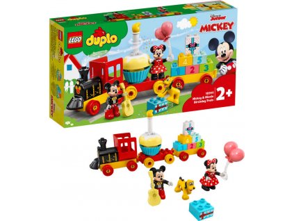 LEGO DUPLO Narozeninový vláček Mickeyho a Minnie 10941 STAVEBNICE
