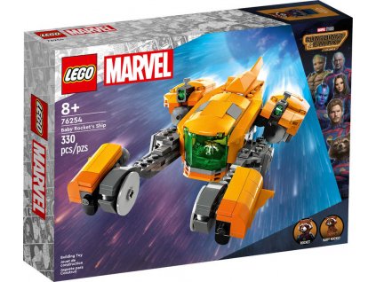 LEGO MARVEL Vesmírná loď malého Rocketa 76254 STAVEBNICE