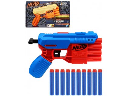 HASBRO NERF Alpha Strike Fang QS-4 set dětský blaster + 10 šipek Elite 2 barvy