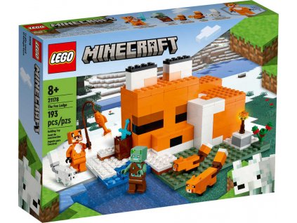 LEGO MINECRAFT Liščí domek 21178 STAVEBNICE