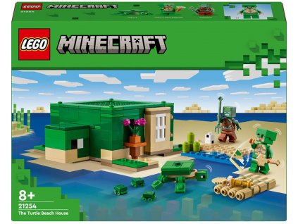 LEGO MINECRAFT Želví domek na pláži 21254 STAVEBNICE