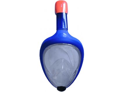 ACRA Celoobličejová potápěčská maska se šnorchlem vel. S modrá junior