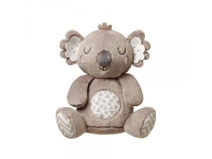 Plyšová hračka s chrastítkem Koala Coco, šedá