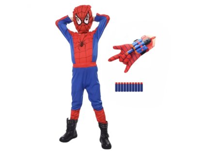 Dětský kostým Spiderman s vystřelovací 98-110 S 1