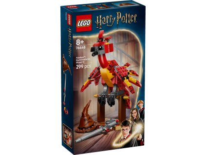 LEGO HARRY POTTER Fawkes: Brumbálův fénix 76448 STAVEBNICE
