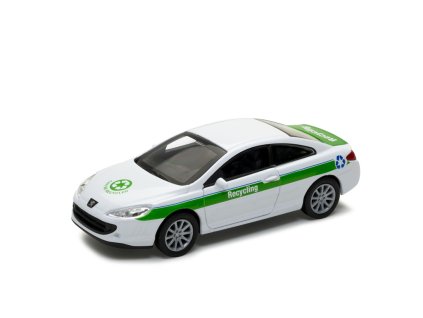 Welly Peugeot Coupé 407 Recycling 1:34
