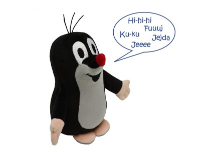 Plyšová hračka mluvící Krteček 16 cm