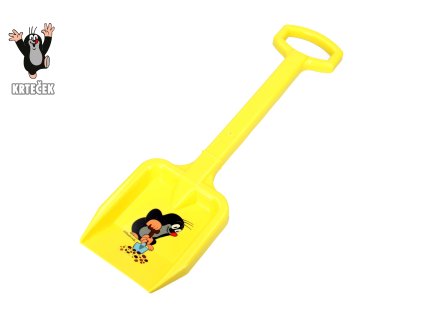 Rýč Krtek žlutý 49cm