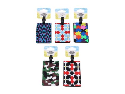 Visačka na zavazadlo 10x6 cm