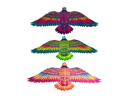 Létající drak orel 132 x 60 cm