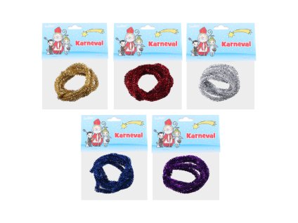 Metalická žinylka průměr 10mm, 1,5m