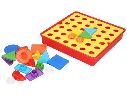 Mozaika geometrické tvary 25x25 cm