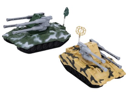 Vojenské vozidlo na setrvačník 15 cm