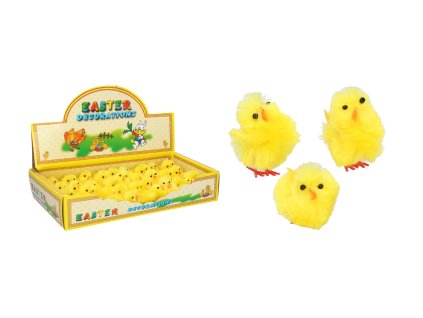 Velikonoční kuřátko 5,2 cm, 36 ks