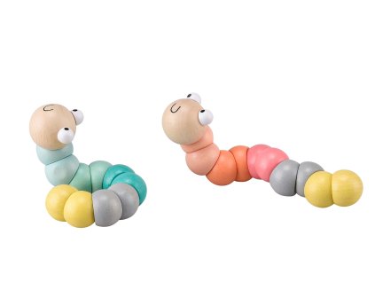 Housenka dřevěná 17 cm