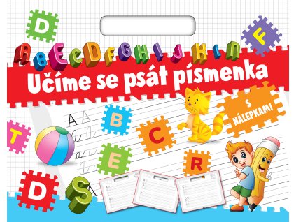 Učíme se psát písmenka s nálepkami