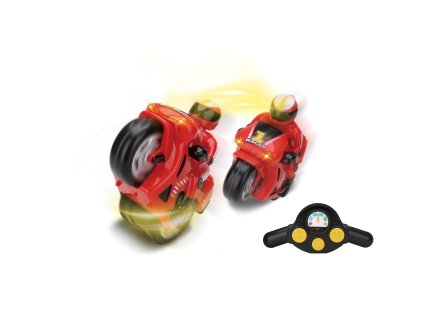 Motorka s efekty RC na dálkové ovládání 23 cm