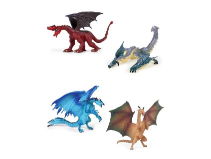 Figurka drak 2 ks 12 cm