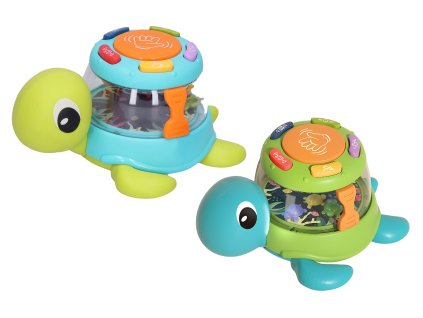 Želva bubínek s efekty 15 cm