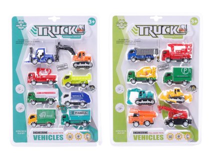 Dopravní prostředky 8 ks 7,5 cm