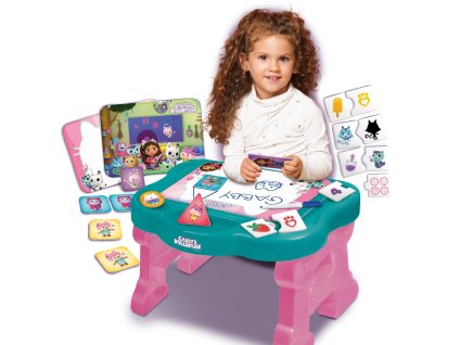 Gábinin kouzelný domek stoleček s edu-hrami
