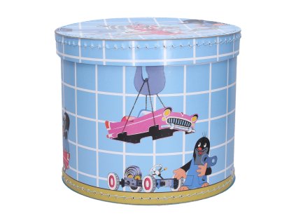 Krabice kulatá Krtek 25 cm