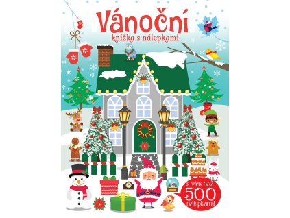 Vánoční knížka s nálepkami