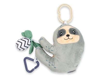 Lenochod plyš na zavěšení New Baby Sloth 16cm