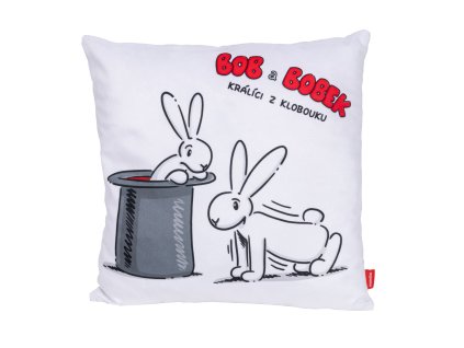 Bob a Bobek, Polštář 30x30cm, cvičit